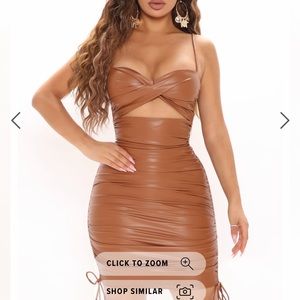 Brown dress brand new! Size medium